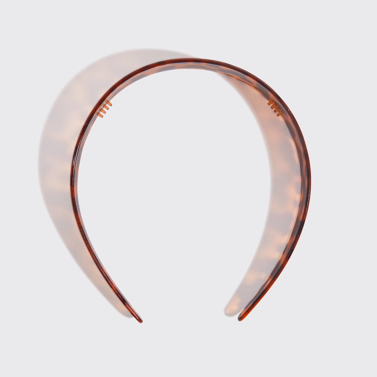 KITSCH Tort Wide Headband — product detail shot of tort wide headband — wide design for comfortable all-day wear